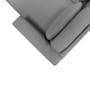 Wesley L-Shaped Sofa -  Ash Grey (Fully Removable Covers) - 3