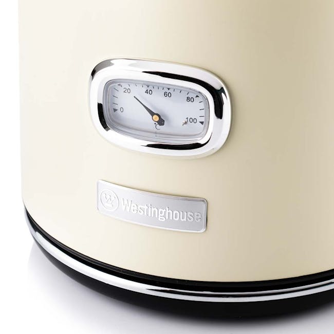 Westinghouse Retro Series Electric Kettle - White - 7