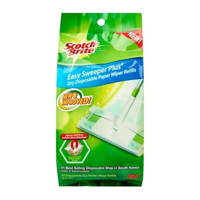 Scotch-Brite Easy Sweeper Plus Paperwiper Mop - 4