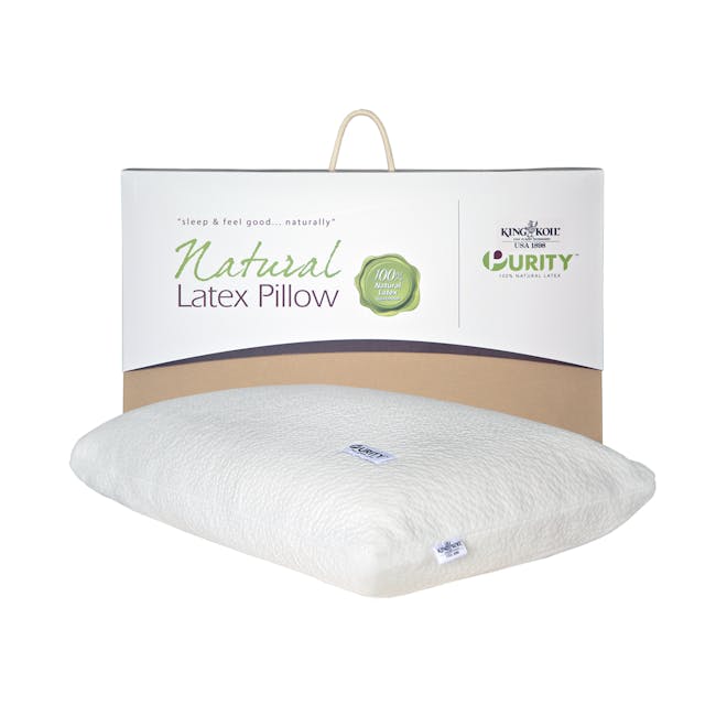 King Koil Purity Latex Pillow - Spa - 0