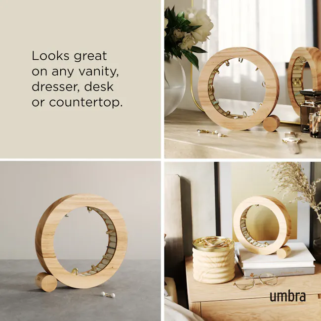 Ferris Jewelry Organizer - Natural - 4