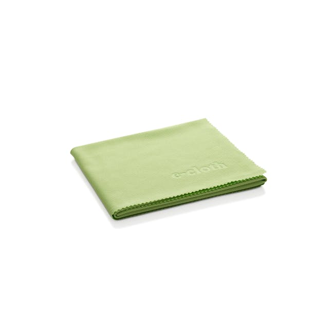 e-cloth Glass and Polishing Eco Cleaning Cloth - Lime Green - 0