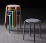 Olly Pastel Stackable Stool - Taupe - 3