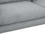 Luke 3 Seater Sofa - Grey (Scratch Resistant Fabric) - 6