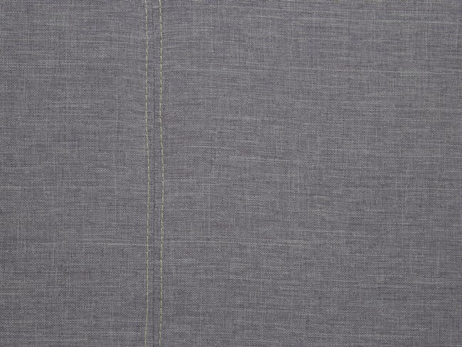 ESSENTIALS King Headboard Divan Bed - Grey (Fabric) - 9