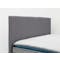 ESSENTIALS Super Single Headboard Divan Bed - Grey (Fabric) - 8