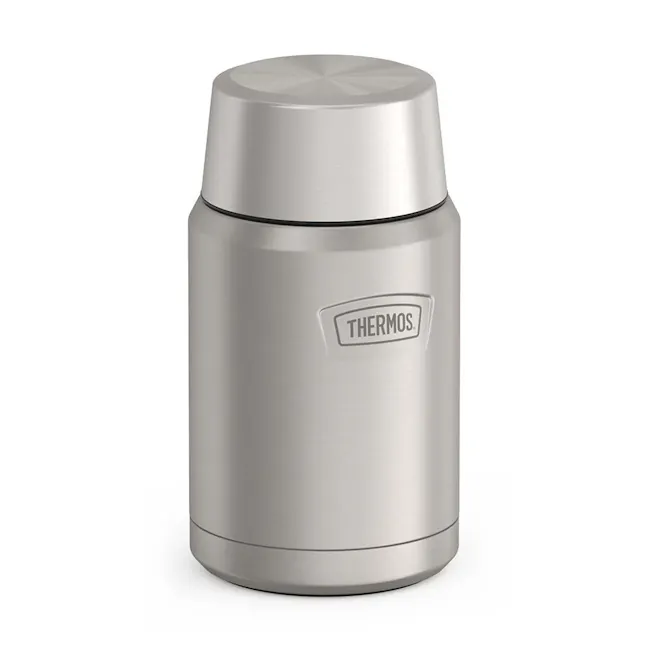 Thermos® ICON™ Food Jar 24oz with Foldable Spoon (IS3012) - Matte Stainless Steel - 4