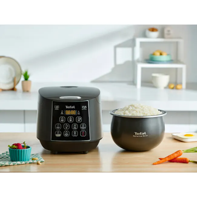 Tefal Easy Rice Plus Fuzzy Logic Spherical 1.8L Rice Cooker (RK736B) - 2