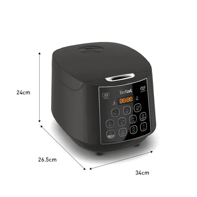 Tefal Easy Rice Plus Fuzzy Logic Spherical 1.8L Rice Cooker (RK736B) - 8