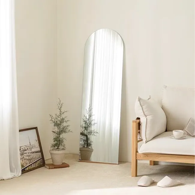 (As-is) Ulyssa Arched Standing Floor Wall Mirror (3 Sizes) - 50 x 160 cm - 21
