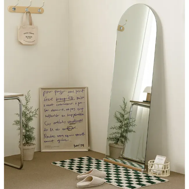 (As-is) Ulyssa Arched Standing Floor Wall Mirror (3 Sizes) - 50 x 160 cm - 23