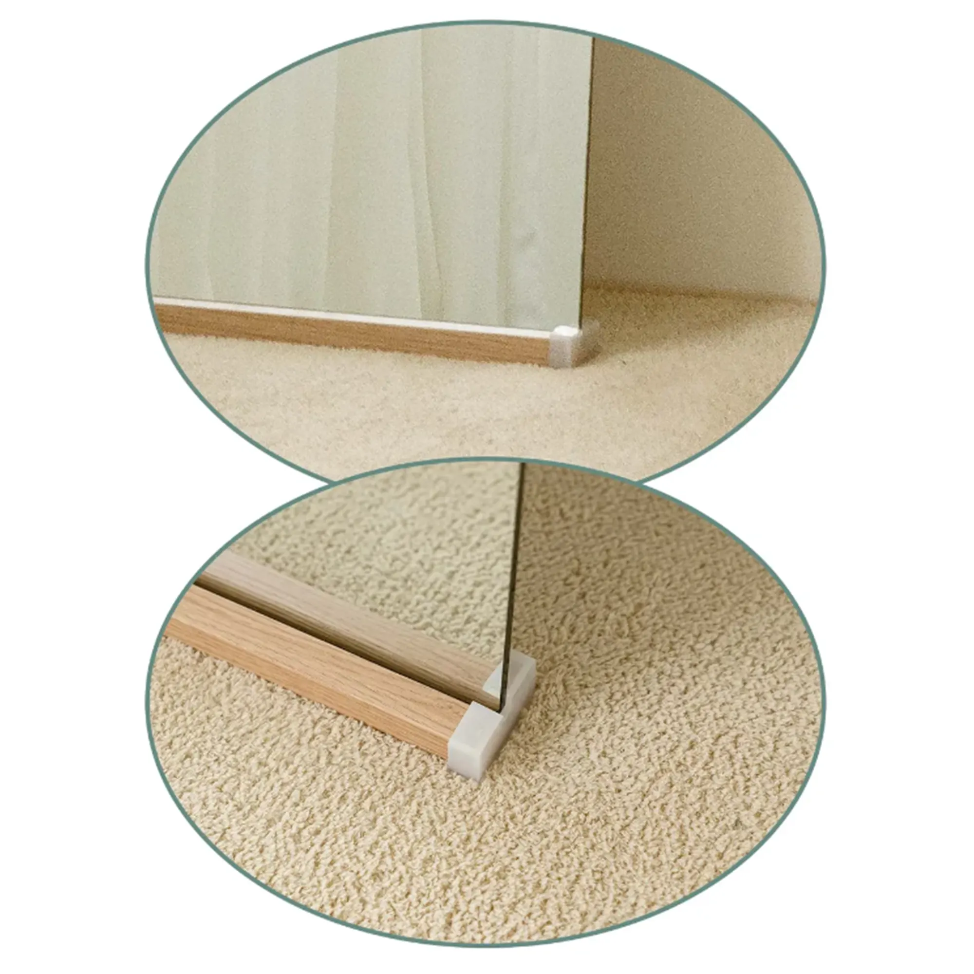 (As-is) Ulyssa Arched Standing Floor Wall Mirror (3 Sizes) - 50 x 160 cm - 16