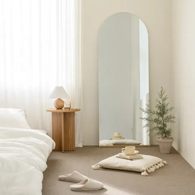 Ulyssa Arched Standing Floor Wall Mirror (3 Sizes) - 6