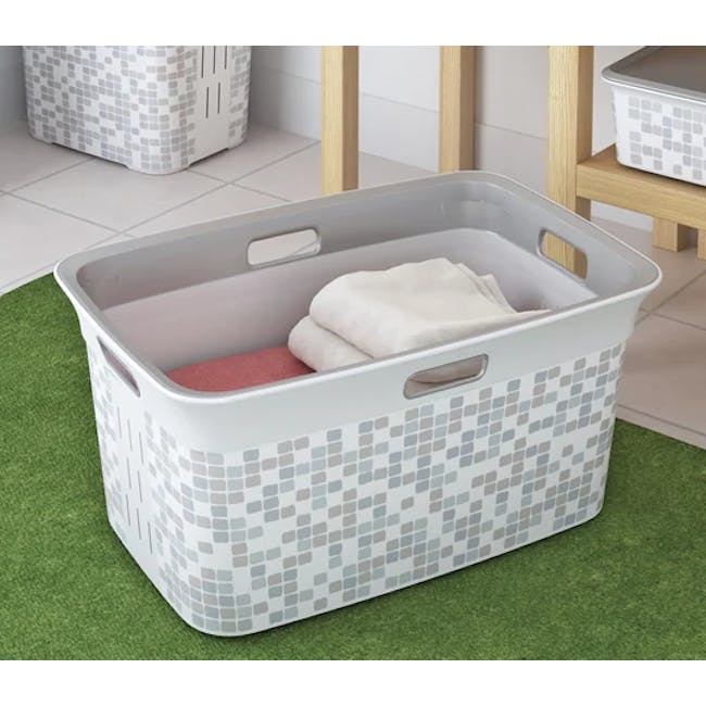 Chic Laundry Basket 45L - Mosaic - 3