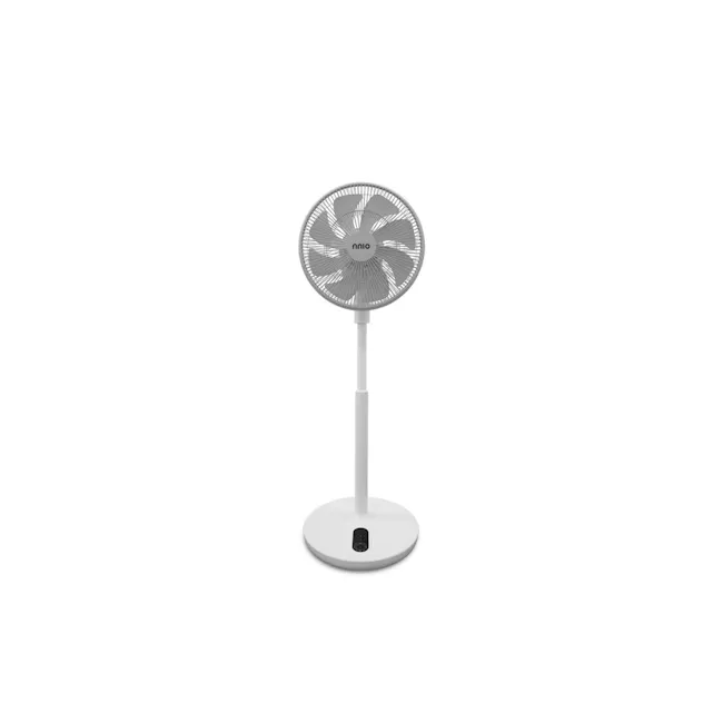 NNIO 14'' BLDC Stand Fan With Remote (N1400DCSFR) - 1 - standing fan, electric fan, ceiling fan, modern fan, white fan, fan