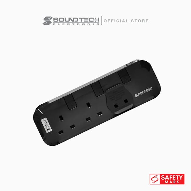 SOUNDTECH 3Way Power Indicator Extension Socket 3 Metres (PS-33) - 7