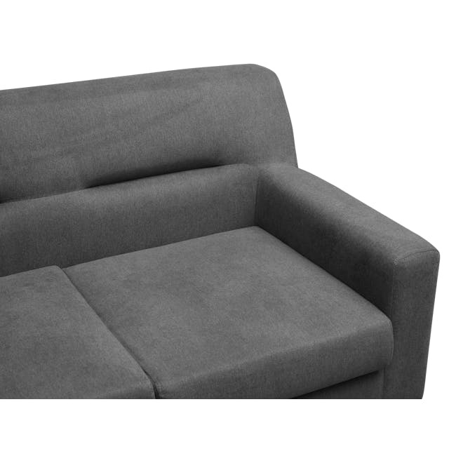 Damien 3 Seater Sofa - Onyx Grey - 6