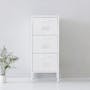 Olavi 3 TIer Metal Cabinet - White - 3