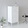 Olavi 3 TIer Metal Cabinet - White - 8