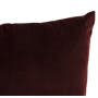 Alyssa Velvet Cushion Cover - Burgundy - 4
