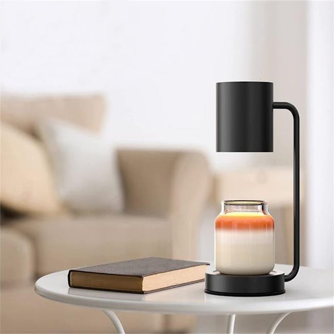 Clea Candle Warmer Lamp - Black - 2