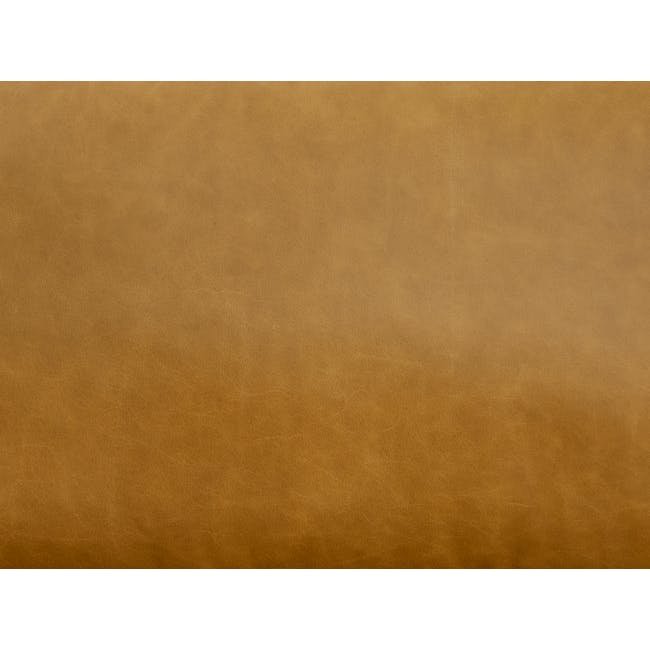 Nolan 3 Seater Sofa - Saddle Tan (Premium Aniline Leather) - 9