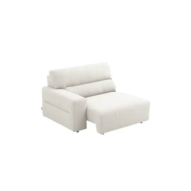 Forte Right Arm Power Sliding Extension Sofa Unit - Pearl River (Scratch Resistant) - 11