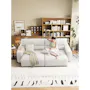 Forte Right Arm Power Sliding Extension Sofa Unit - Pearl River (Scratch Resistant) - 7
