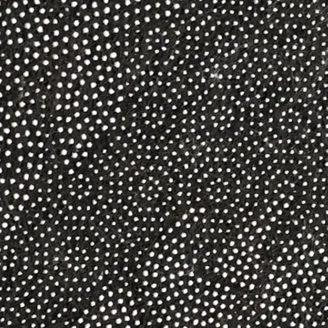 Piper Peppered Pastels Low Pile Rug - 120 x 200 cm - 5 - Black background with white polka dots, Dot pattern on a black
