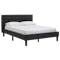 Hayden King Bed in Seal with 2 Carrie Bedside Tables - 2