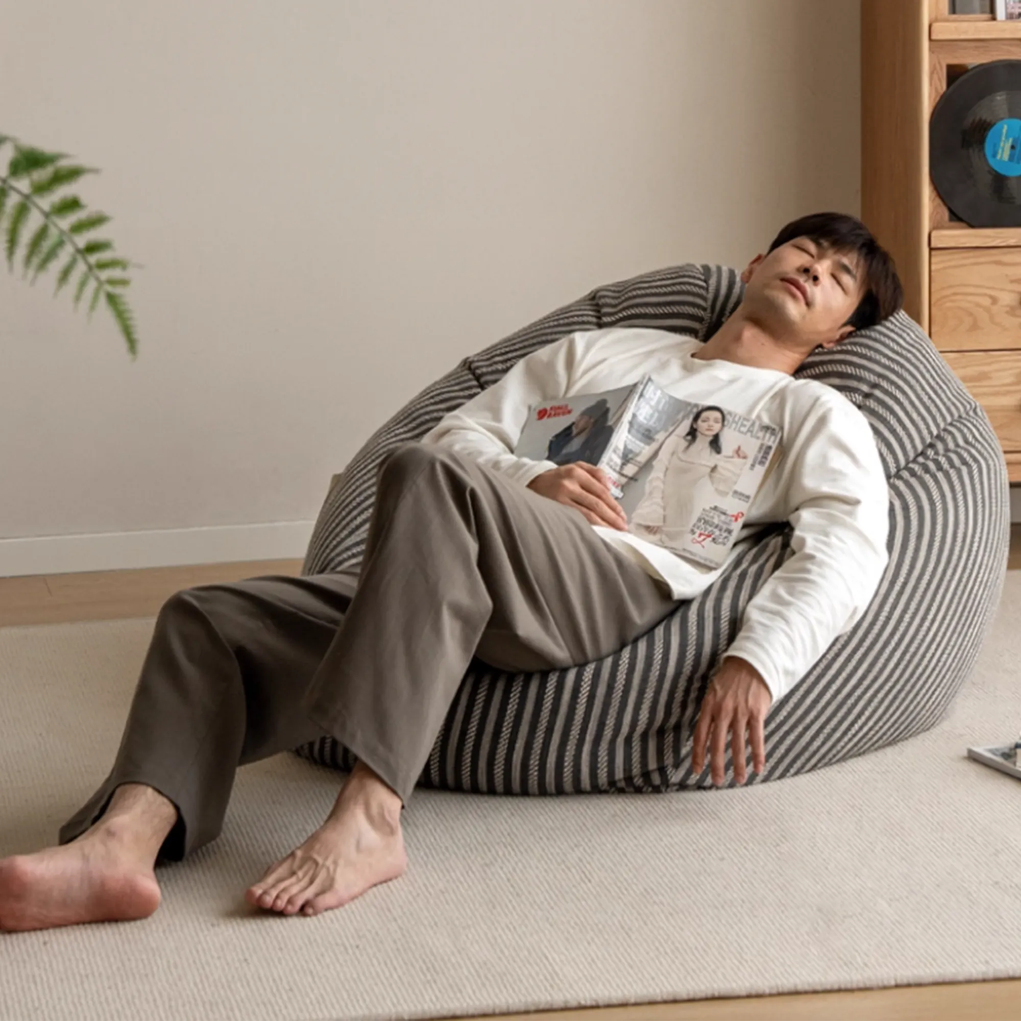 Naree Bean Bag - Grey Blue - 10