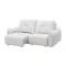 Cladon 3 Seater Power Sliding Extension Sofa - Pearl River (Scratch Resistant) - Zero Wall