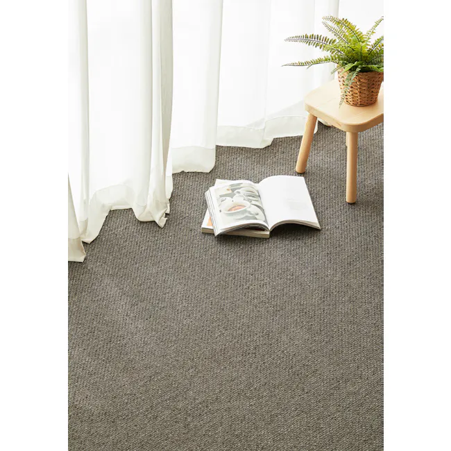 Lonzo Woven Rug (2 Sizes) - Dark Grey - 10