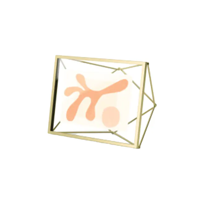 Prisma Photo Display 4 x 6 - Brass - 1