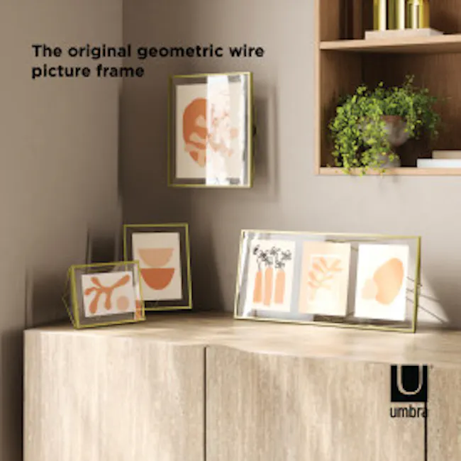 Prisma Photo Display 4 x 6 - Brass - 11