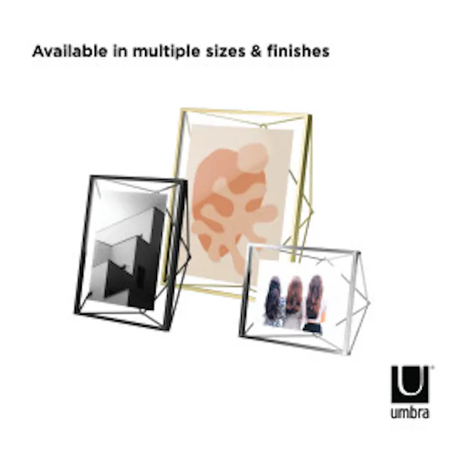 Prisma Photo Display 4 x 6 - Brass - 13