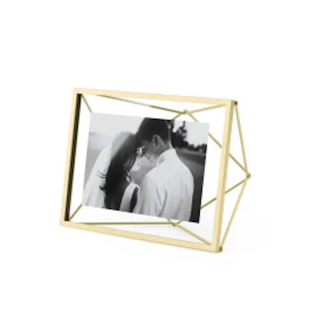 Prisma Photo Display 4 x 6 - Brass - 5