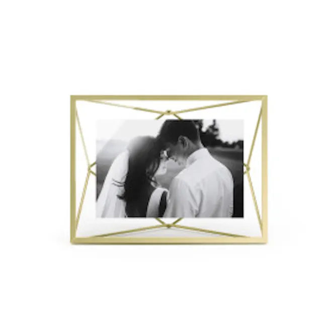 Prisma Photo Display 4 x 6 - Brass - 6