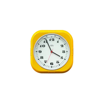 Yowen Retro Wall Clock - Mustard