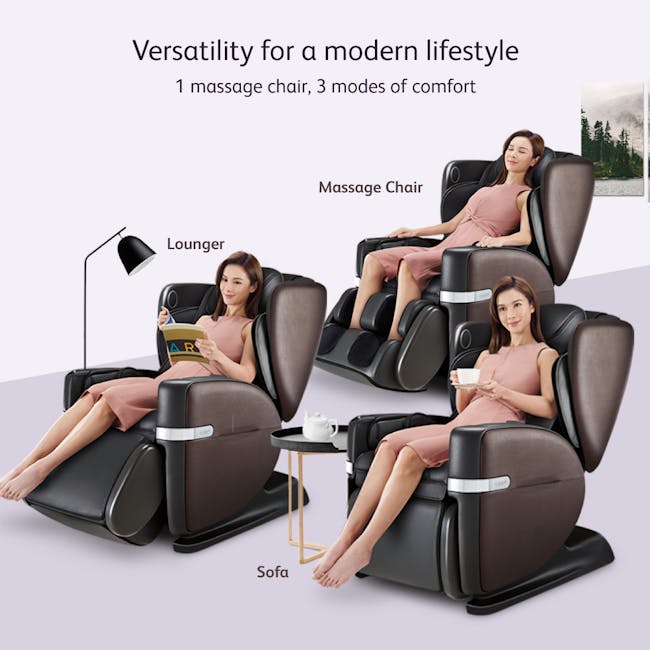 OSIM uDivine V2 Massage Chair - Brown - 1