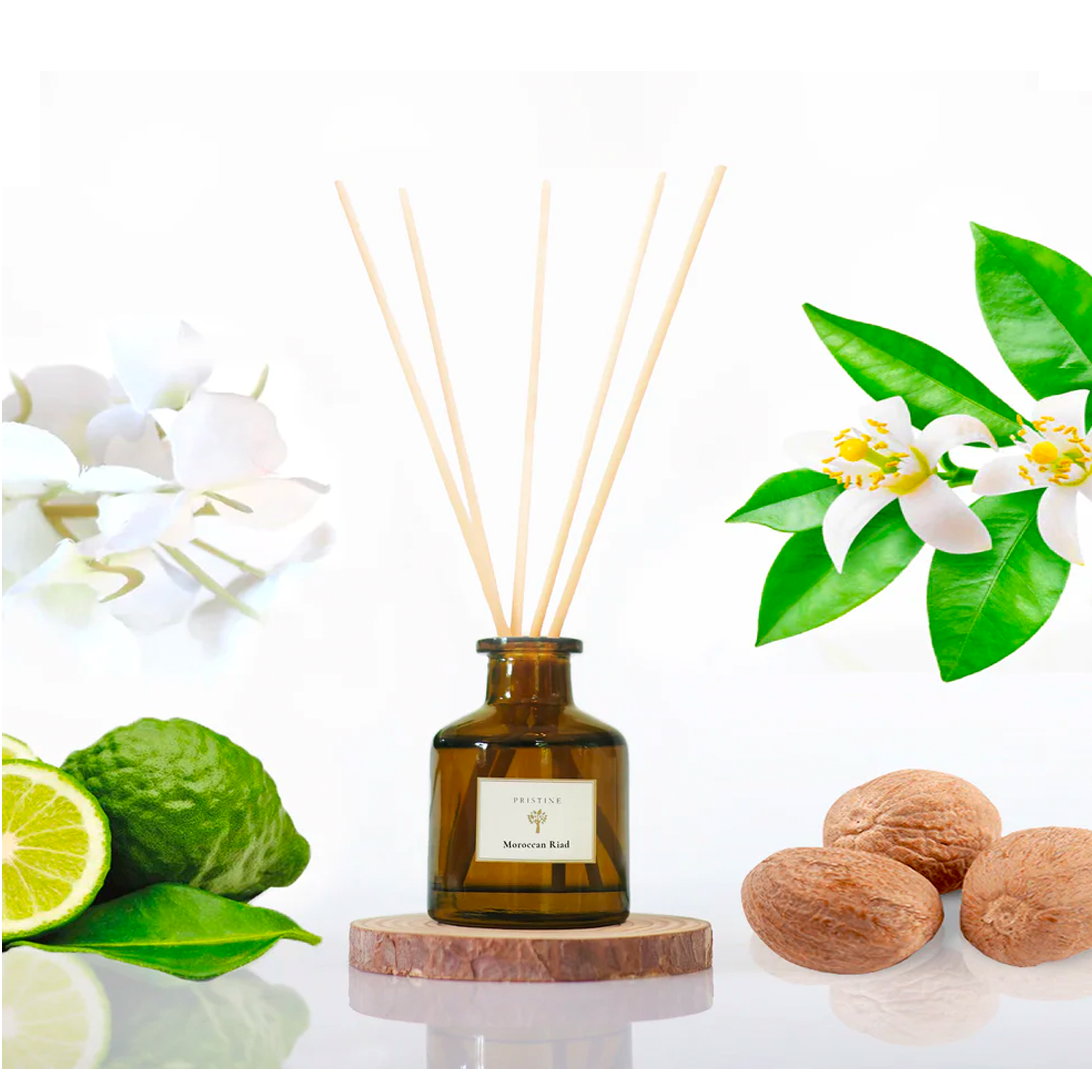 Pristine Aroma  Reed Diffuser Hotel Scent - Moroccan Riad (2 Sizes)