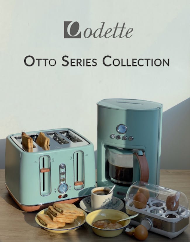 Odette Otto Series 1.7L Temperature Control Electric Kettle - Light Green - 4