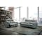 Oskar 3 Seater Recliner Sofa - Flint Grey (Genuine Cowhide + Faux Leather) - 3