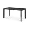 Agnes Extendable Dining Table 1.1m-1.6m - Meteor Black (Sintered Stone)