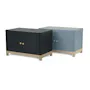 Flo 2-Door Low Storage Cabinet - Fog - 7