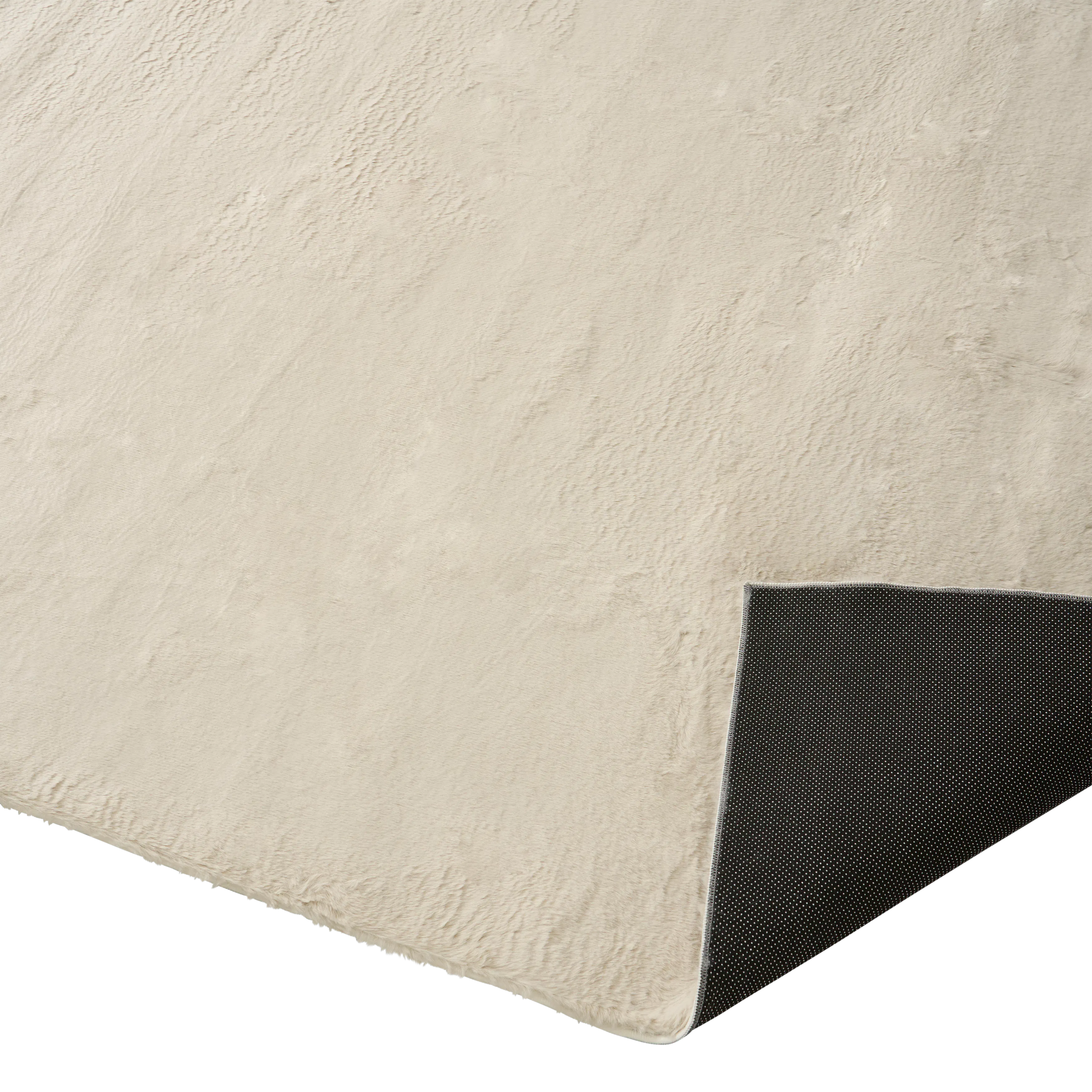 Mae High Pile Rug - Beige  (3 Sizes) - 9