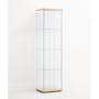 Haider Glass Cabinet 0.4m - Oak - 4