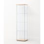 Haider Glass Cabinet 0.4m - Oak - 2