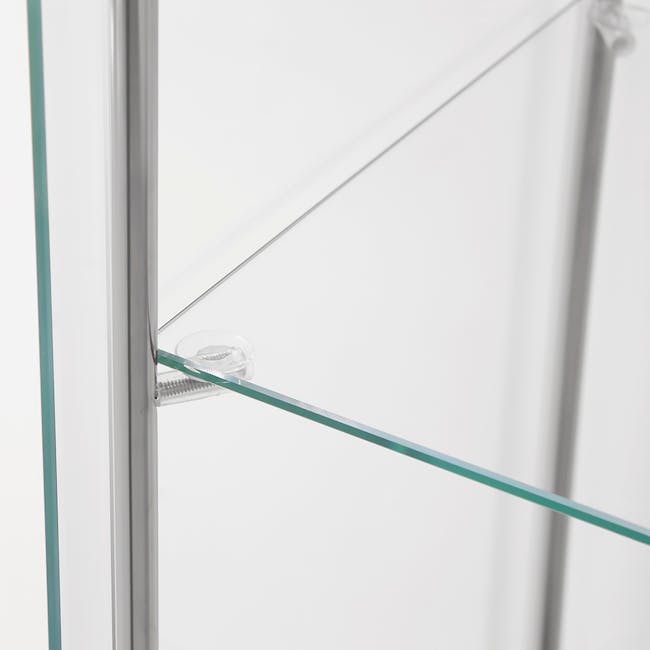 Haider Glass Cabinet 0.4m - Oak - 6