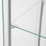 Haider Glass Cabinet 0.4m - Oak - 6